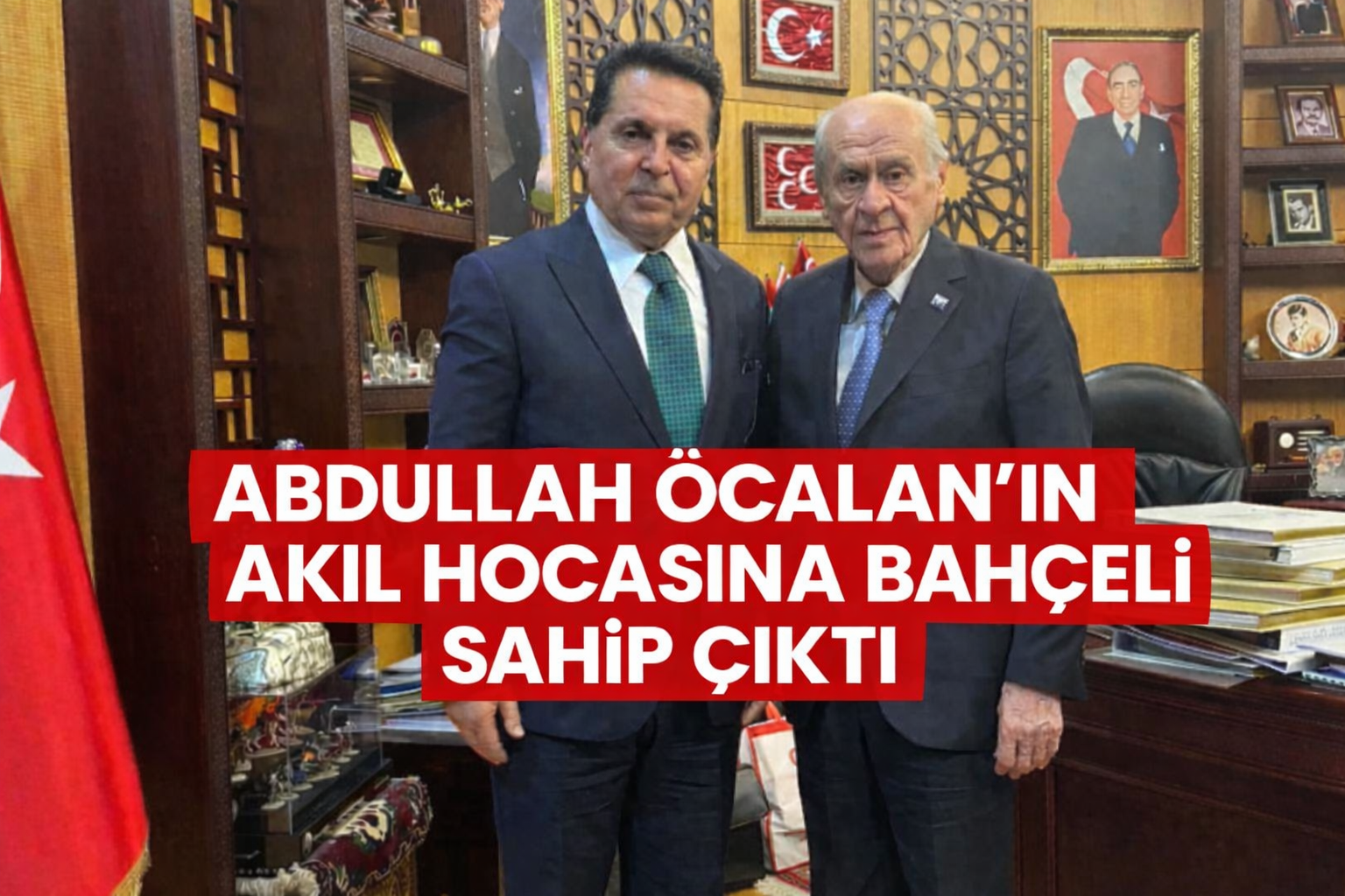Apo'nun akıl hocasına sahip çıktı